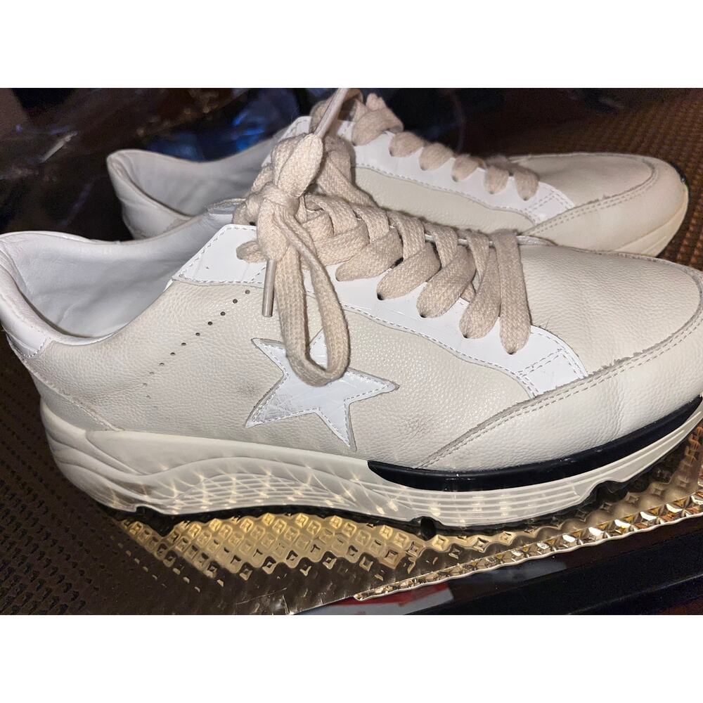 Golden Goose Ball Star White Raven 8.5 (4)